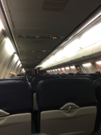 One of my two empty flights